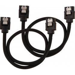 Corsair CC-8900248 SATA-kabel 2 stuks 0,3m Zwart
