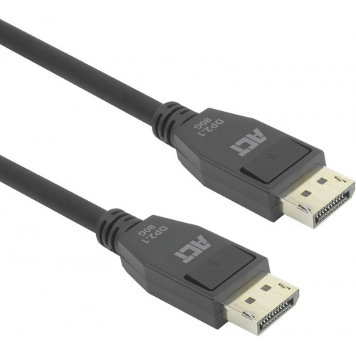 ACT 1 meter 4K@240Hz. 8K@60Hz of 10K@30Hz DisplayPort 2.1 kabel. DP80 UHBR20
