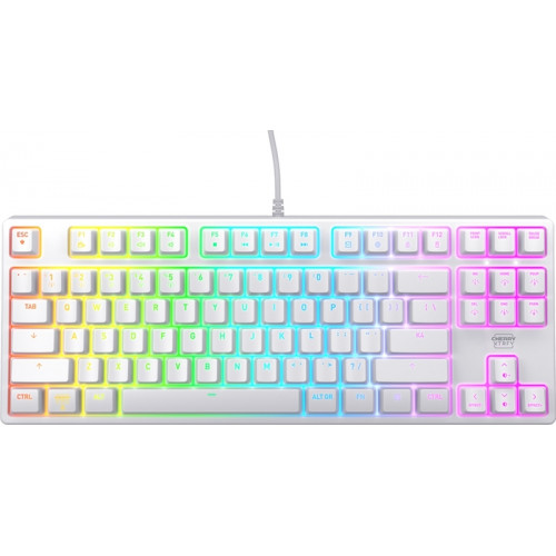 CHERRY XTRFY K4V2 TKL Wit Mechanisch Gaming Toetsenbord