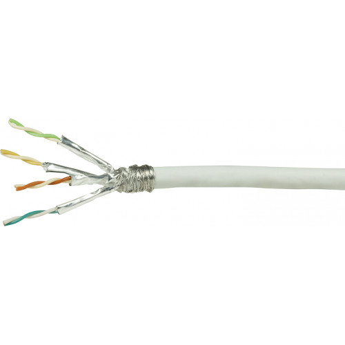 LogiLink CPV0053 netwerkkabel 50 m Cat7 S/FTP (S-STP) Wit