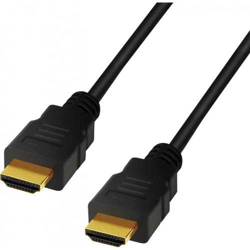 LogiLink CH0078 HDMI kabel 2 m HDMI Type A (Standaard) Zwart