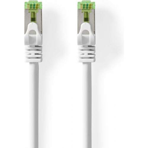 Nedis netwerkkabel CAT7-Kabel S/FTP RJ45 Ma Wit 2 m