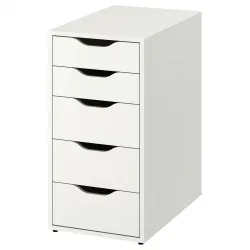 ALEX Ladeblok met lades - wit 36x70 cm