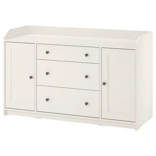 HAUGA Buffetkast - wit 140x84 cm