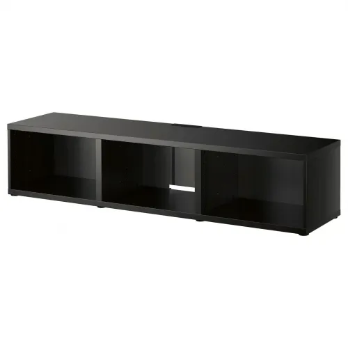 BESTÅ Tv-meubel - zwartbruin 180x40x38 cm