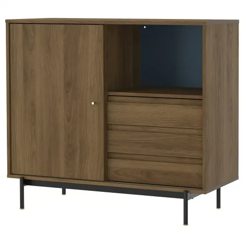 RÅDMANSÖ Kast - bruin walnootpatroon 118x49x103 cm
