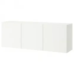 BESTÅ Kastcombinatie wand - wit/Lappviken wit 180x42x64 cm
