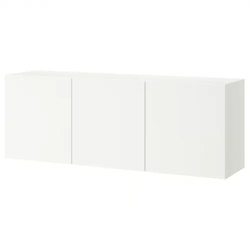 BESTÅ Kastcombinatie wand - wit/Lappviken wit 180x42x64 cm