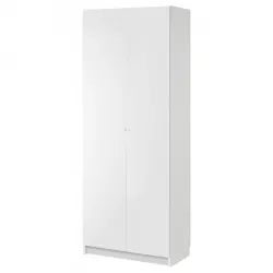 BILLY / OTTEBOL Boekenkast met deuren - wit 80x41x202 cm
