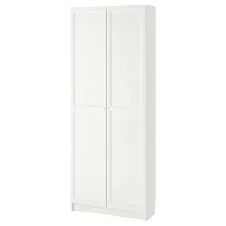 BILLY / OXBERG Boekenkast met deuren 80x41x202 cm