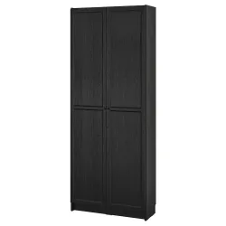 BILLY / OXBERG Boekenkast met deuren 80x30x202 cm