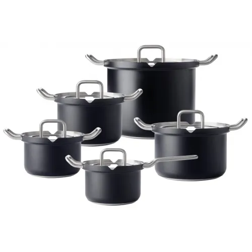 BK-Q-Linair Master Glas Black Pannenset 5-delig