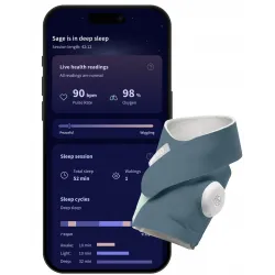 Owlet Dream Sock Bedtime Blue OW-DS-BL