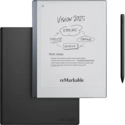 reMarkable 2 met Leren Book Case Leer Zwart