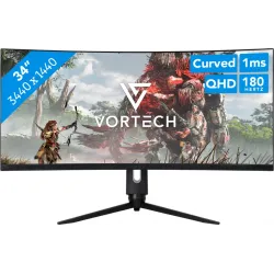 Vortech Pro 34 inch Quad HD Curved