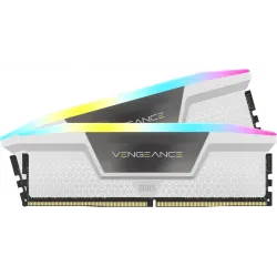 CORSAIR Vengeance RGB Wit 32GB (2x16GB) DDR5 DIMM 6400MT/s CL36 XMP