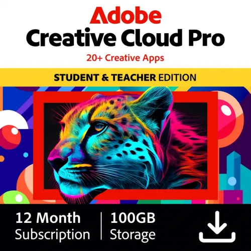 Adobe Creative Cloud Pro Student/Docent 1 Jaar - Digitaal