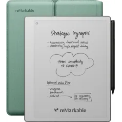 reMarkable Paper Pure met Sleeve Groen