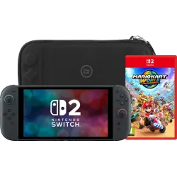 Nintendo Switch 2 + Mario Kart World + BlueBuilt beschermhoes