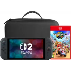 Nintendo Switch 2 + Mario Kart World + BlueBuilt Travel Case