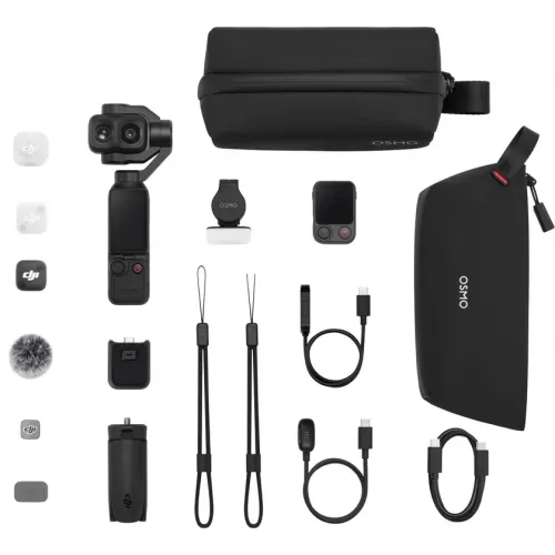 DJI Osmo Pocket 4P (Pro) Creator Combo Zwart