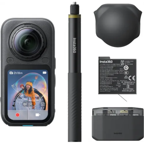 Insta360 X6 Essentials Bundle Zwart