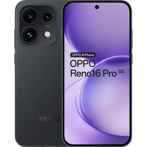 OPPO Reno16 Pro 512GB Zwart 5G