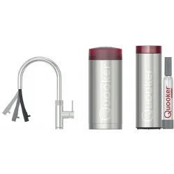 Quooker COMBI+ & Quooker Flex Round RVS & Quooker CUBE