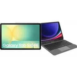 Samsung Galaxy Tab S10 FE 10,9 inch 256GB Wifi Zilver + Toetsenbord Hoes QWERTY