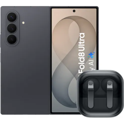 Samsung Galaxy Z Fold 8 Ultra 256GB Zwart 5G + Samsung Galaxy Buds4 Pro Zwart