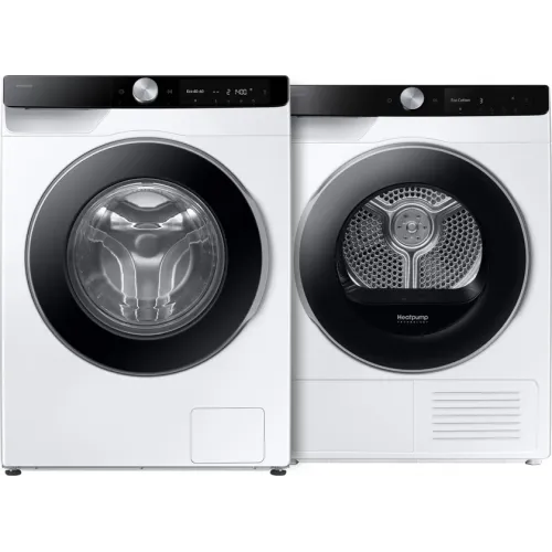 Samsung WW90DG6U85LK AI Wash + Samsung DV90DG6845LKU3 AI Dry